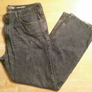 urban pipeline regular fit dark wash jeans